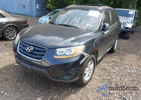 2010 Hyundai Santa Fe Gls from USA, damaged, VIN 5NMSGDAB1AH381404